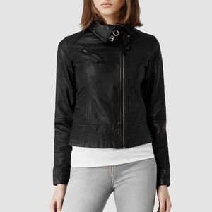 All Saints Belvedere leather jacket